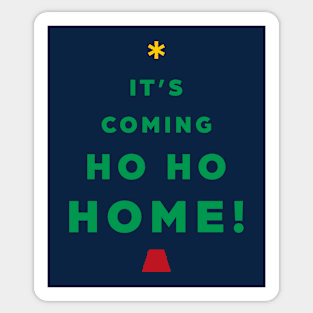 It's coming ho ho home! World Cup Christmas design Sticker